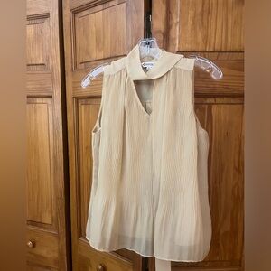 NWOT Neck Tie Tank Blouse Chiffon